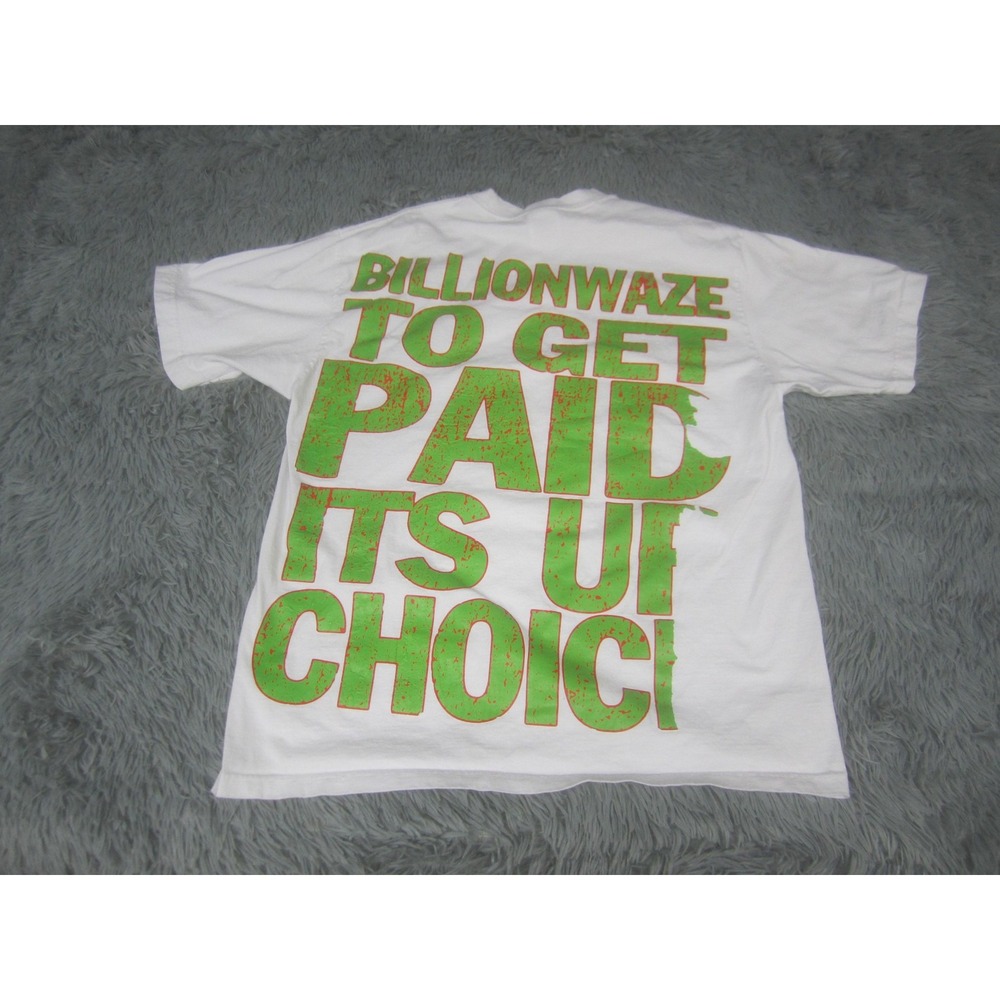 Billionwaze To Get Paid Shirt Mens XL White Outside Texas Graphic Tee Shaka Wear - Picture 7 of 12